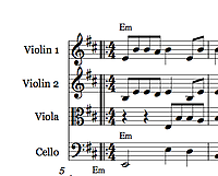 Folk arrangements - string quartet version