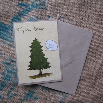 Pine Tree card