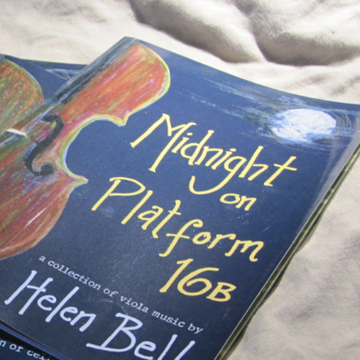 Midnight on Platform 16b printed sheet music book